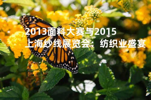 2013面料大赛与2015上海纱线展览会：纺织业盛宴